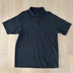 Men’s Perry Ellis Portfolio Dark Gray Polo Shirt